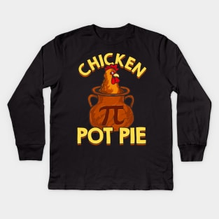 Chicken Pot Pie Kids Long Sleeve T-Shirt